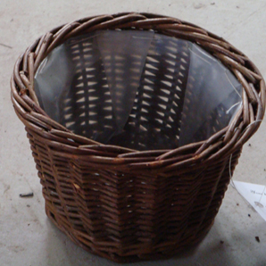 Willow Pot Cover Basket